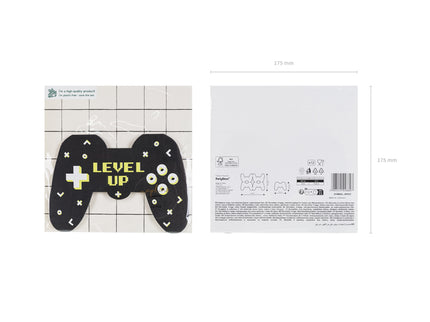 Servetėlės "Gamepad", 11,5x16 cm (12 vnt.)