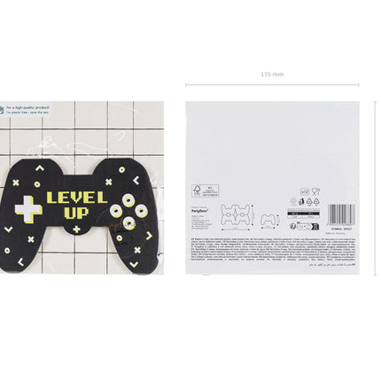 Servetėlės "Gamepad", 11,5x16 cm (12 vnt.)