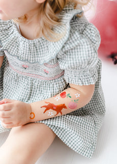 Laikinos tatuiruotės „Žirgai“ (16 vnt.)