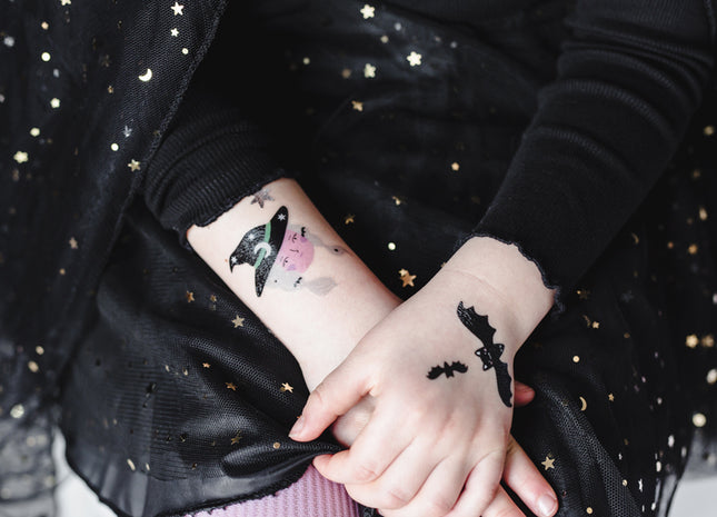Laikinos tatuiruotės "Helovynas" (20 vnt.)